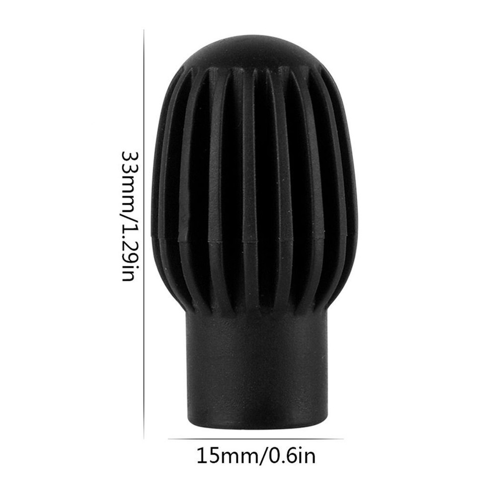 Tips Drumstick Mute Damper Drum Stick Head Rubber Sleeve Silicone Stick