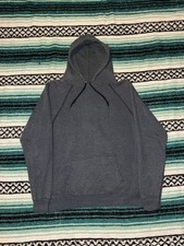 Vintage 1980s Gray Blank Tultex Hoodie. Size Medium Made In USA