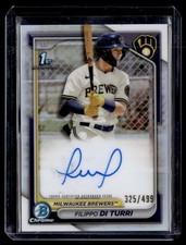 2024 Bowman #BCP-101 Filippo Di Turi Chrome Prospects Refractors #/499