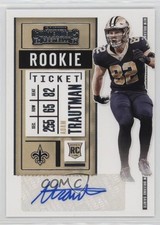 2020 Panini Contenders Rookie Ticket Adam Trautman #184 Auto 05l9