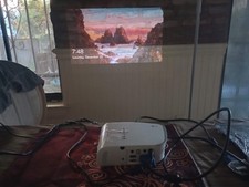 LG HS201 Ultra Portable LED Projector HDMI VGA USB RGB AC Remote Working Perfect