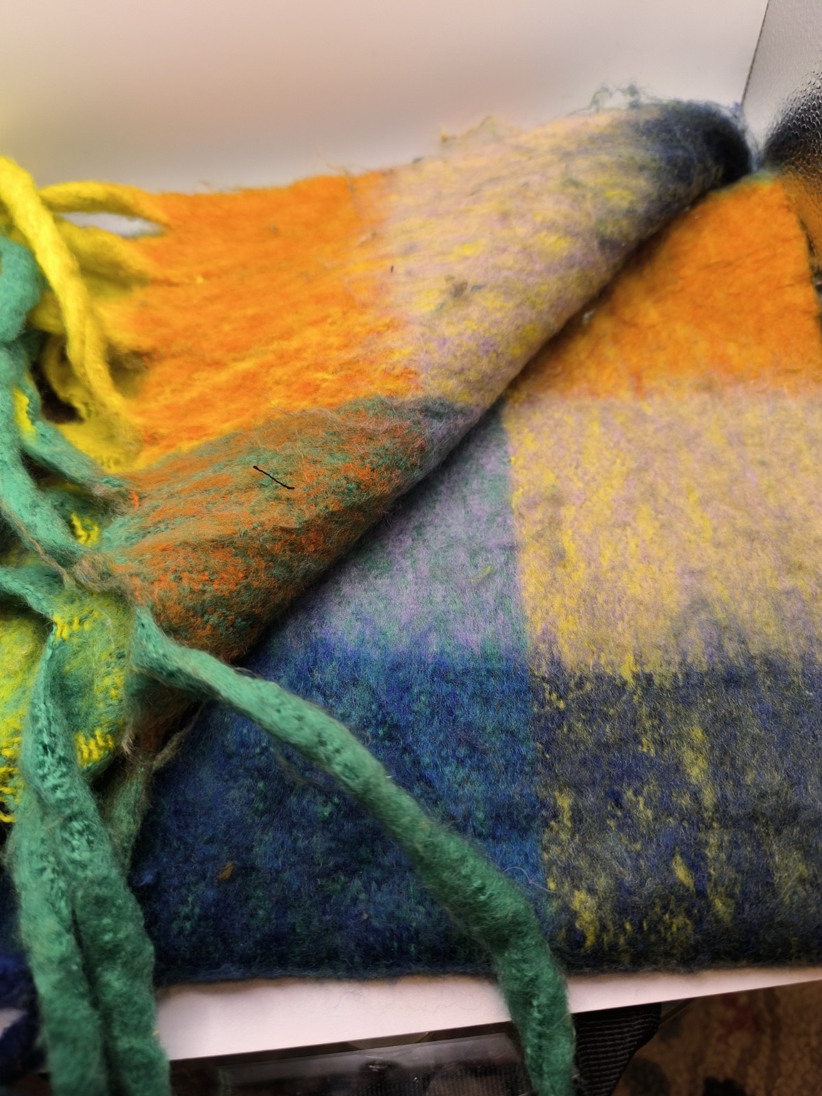 Acne Studios Scarf Preloved Large Multicoloured Scarf image 6