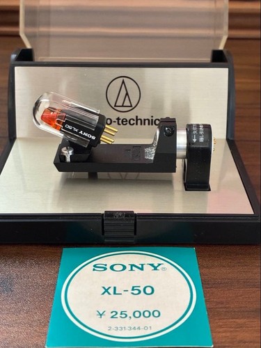 Sony XL-50 MM Phono Cartridge ND50X Stylus Boron Cantilever Used Tested Japan