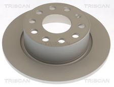 2x TRISCAN Disque de frein Arrière pour SKODA Octavia III Combi (5E5) 253mm