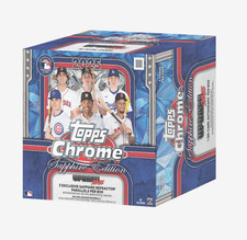 2025 Topps Chrome Update Sapphire MLB Baseball Hobby Box Factory Sealed
