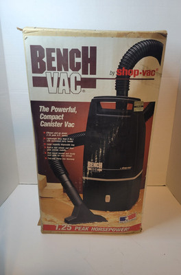 Bench Vac by Shop Vac-Vacuum Cleaner Model # M100 Complete In Box Tested USA