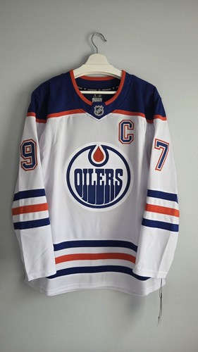 Edmonton Oilers Connor McDavid Away Fanatics Premium Jersey Size 50 NWT