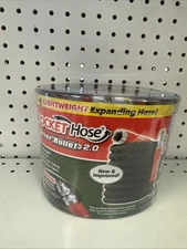 PocketHose Silver Bullet 2.0 75FT Expandable Garden Hose w/ Turbo Shot Nozzle