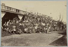 Blacksmith's shop, Quartermaster's department, Washington, D.C., April, 1865