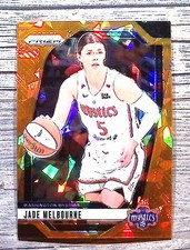 2024 Panini Prizm WNBA #68 Jade Melbourne Ice Orange Prizms