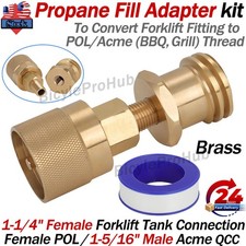 1-1/4 Female Forklift Male Acme 1-5/16 Female...