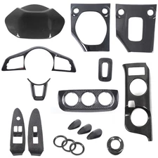 Real Carbon Fiber Interior Console Dash Trim Cover Fits Nissan Z RZ34 400Z 23+