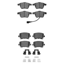 R1 Concepts Ceramic Ceramic Front & Rear Brake Pad Set