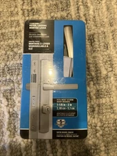 Wright Premier VMT117sn Storm Screen Door Keyed Locking Mortise Lever, Nickel