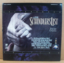 Schindler's List  Letter Boxed Edition Laserdisc, 1994 