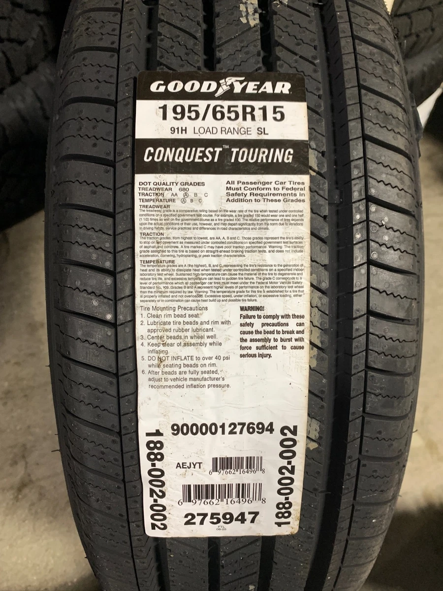 Goodyear 195/65/15 All Season Tires for sale | eBay