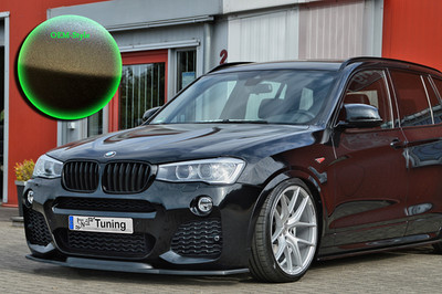 Spoilerschwert Frontspoiler Cuplippe aus ABS für BMW X3 F25 M-Paket in OME Optik