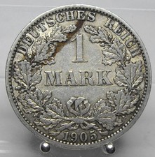 Deutsches Reich, 1 Mark 1905 A, Silber .900