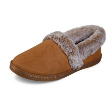 Sz 9 Skechers Women's Cozy Campfire-Team Toasty-Microfiber Slipper with Faux Fur