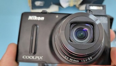Nikon COOLPIX S9600 16.0MP Digital Camera - Black for sale online