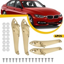 4PCS LH & RH Interior Door Pull Handle Set Beige Front &Rear For BMW F30 F80 F31