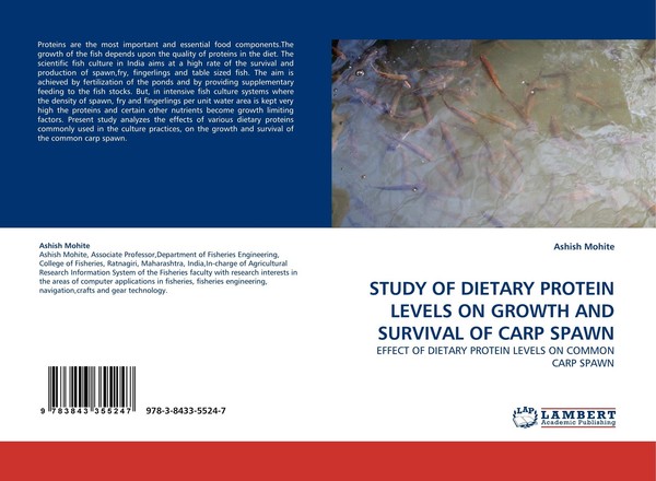 Study Of Dietary Protein Levels On Growth And Survival Of Carp Spawn Ashish Mohi-image