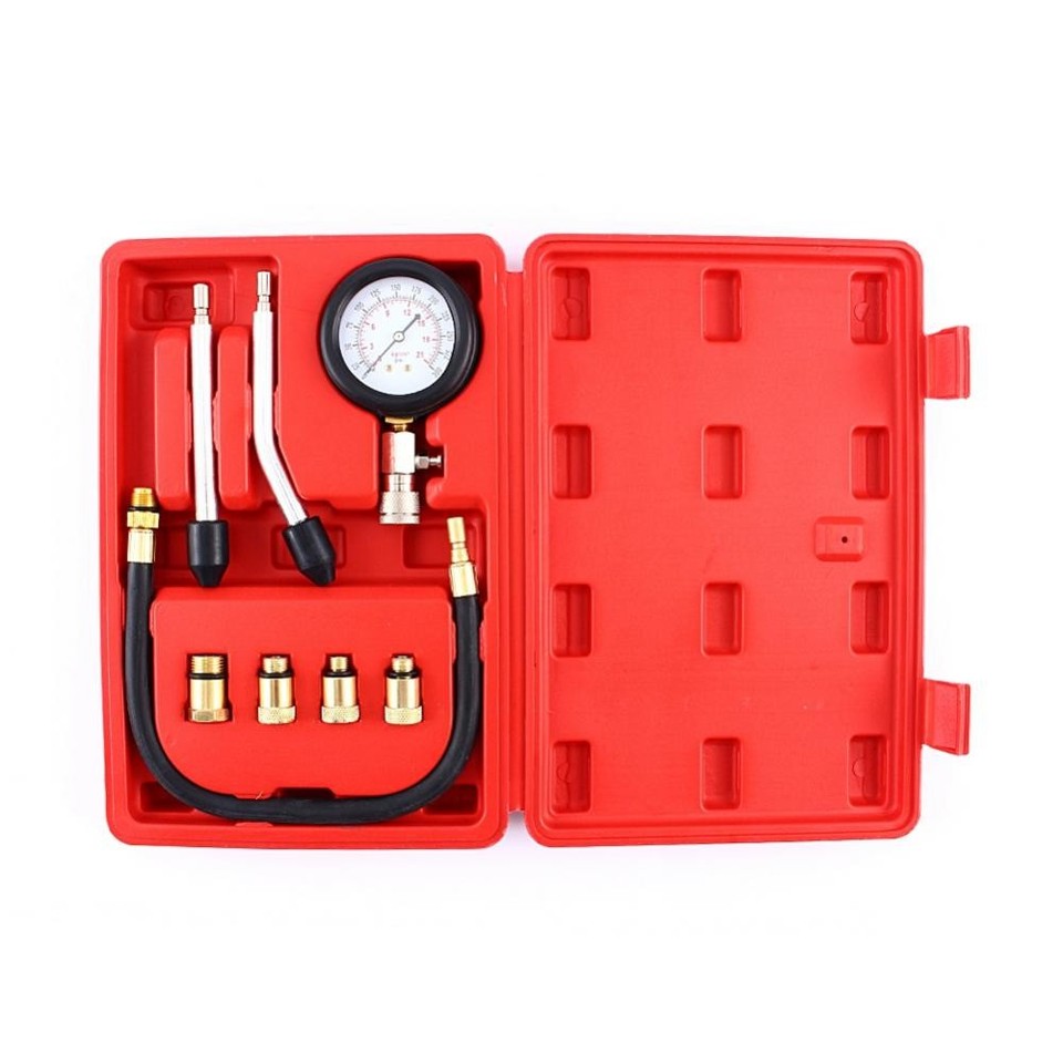 Engine Compressor Stand Petrol Engine Compression Tester Kit 0-300 PSI Gauge M10 M18 | eBay ...