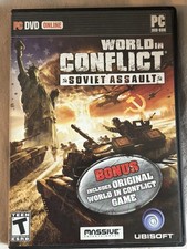 WORLD IN CONFLICT AND SOVIET ASSAULT PC CIB