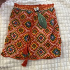 Falda Farm Rio Crochet Talla Pequeña Brasileña Río de Janeiro