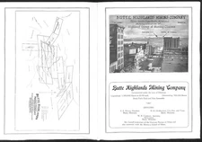 c1910s-20s Butte Highlands Mining Company Montana Mining Stock Prospectus w/ Map