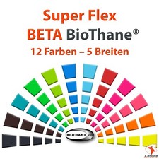 BioThane® Meterware SuperFlex BETA leicht wasserfest Gurtband | 9/13/16/19/25 mm