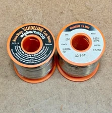 Rosin Solder 63Sn/37Pb P2 .05 dia 1LB ~ ALPHA Reliacore 15 RMA (2 Rolls)
