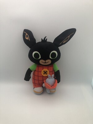 Bing Bunny CBeebies Carrying he's favourite toy talking singing and