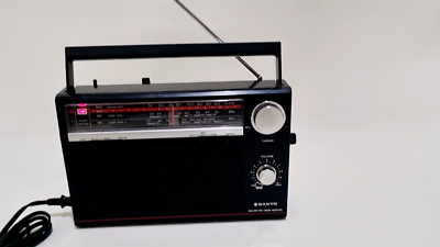 Vintage Sanyo MW SW1 SW2 Portable Radio RP 3800 VERY RARE MODEL | eBay