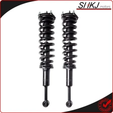 Pair Complete Struts w/ Spring & Mounts Assembly Front For Toyota Tundra 2000-13