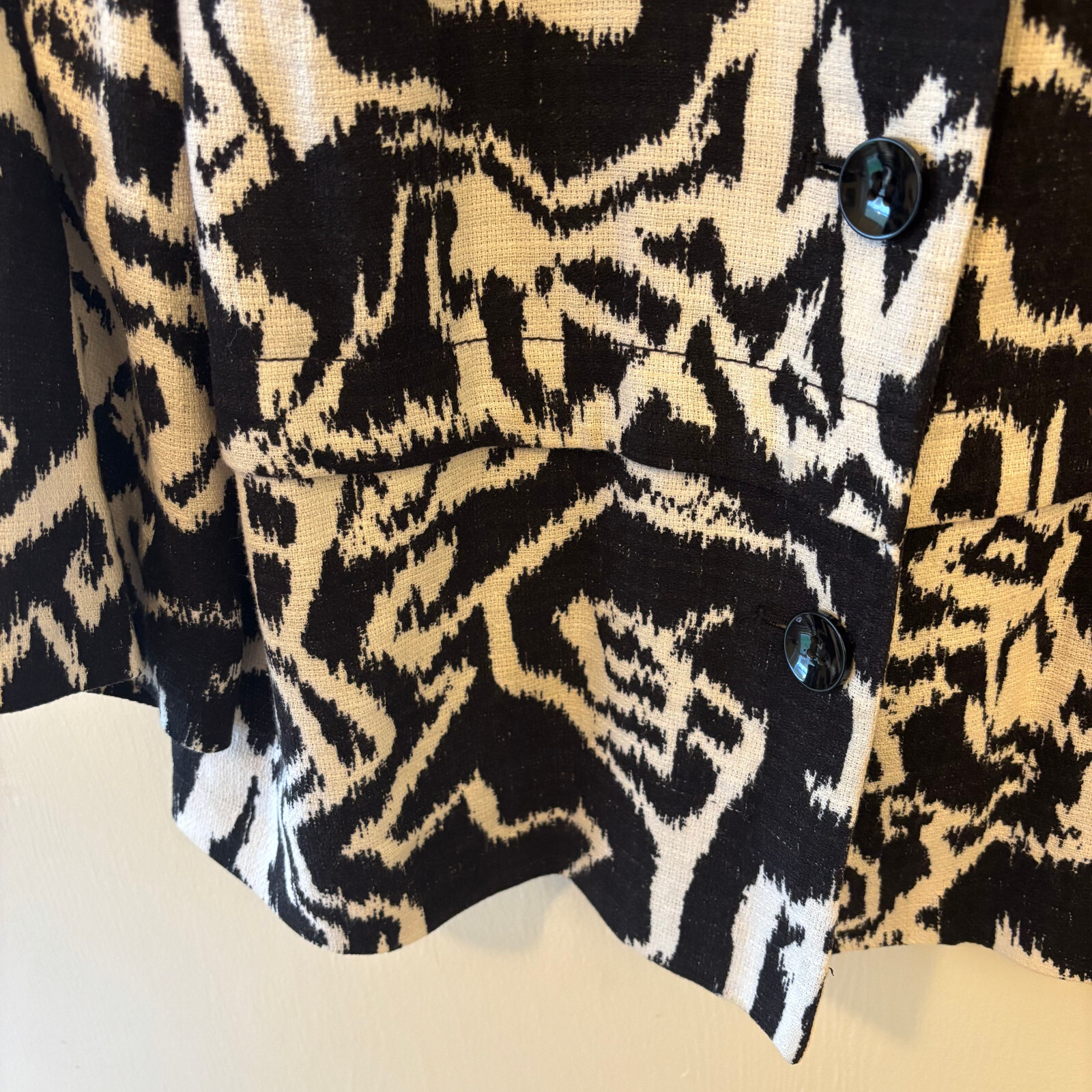 Pendleton Blazer Womens Size Large 3 Button Black… - image 7