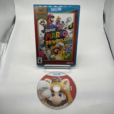 Nintendo Selects: Super Mario 3D World (Wii U, 2016) *Tested *Free Shipping