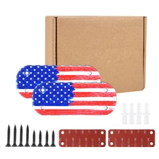 2-Pack Gun Magnet Mount Magnetic Holder Holster Concealed Pistol for Car Bed US