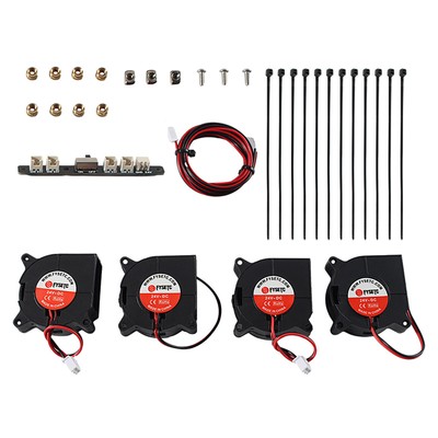 4x4020 24V Cooling Fan Set Parts for Neptune 4 Cr-20 Ender-2 Ender-3 Ender-3 Pro