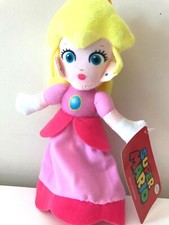 Nintendo Super Mario Soft Plush Doll 8.5 inch PRINCESS PEACH New. Licensed Toy
