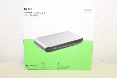 Belkin Connect Thunderbolt 4 5-in-1 Core Hub INCO13 Neu Rechnung MwSt