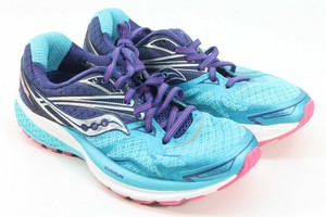 navy blue saucony women's