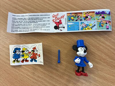 Kinder Surprise Disney Figur - Minnie Mouse Baton B - Mickey Company Band 1990