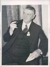 1940 Press Photo NYC Columbia Univ Physics Prof Walter Rautenstrauch - ner21227