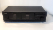 Teac W-515R Double Auto Reverse Cassette Deck Dolby HX plays fast at some times