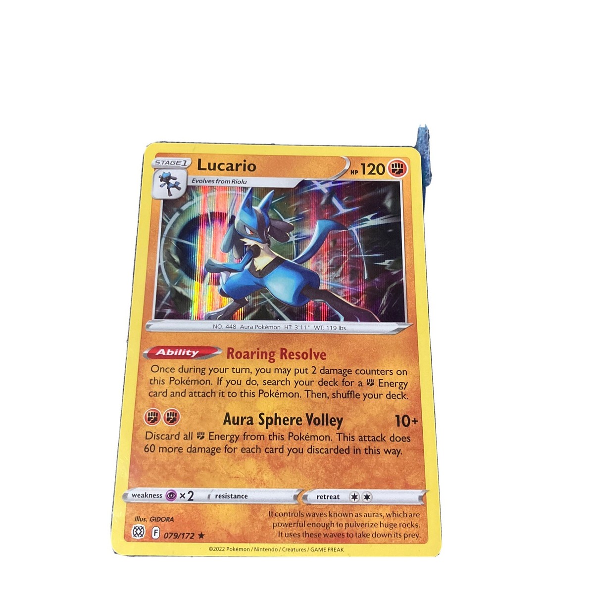 Lucario 079/172 Swsh09: Brilliant Stars for sale | eBay