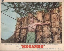 Mogambo (1953) 11x14 lobby card #2 Clark Gable