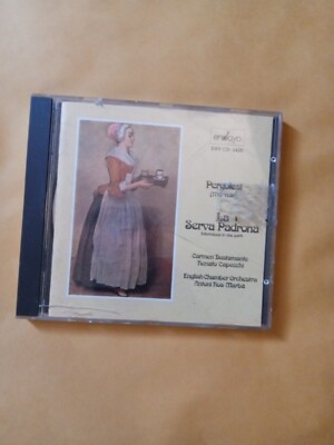 Rare Pergolesi La Serva Padrona Recorded London 1973 Import CD cd9625