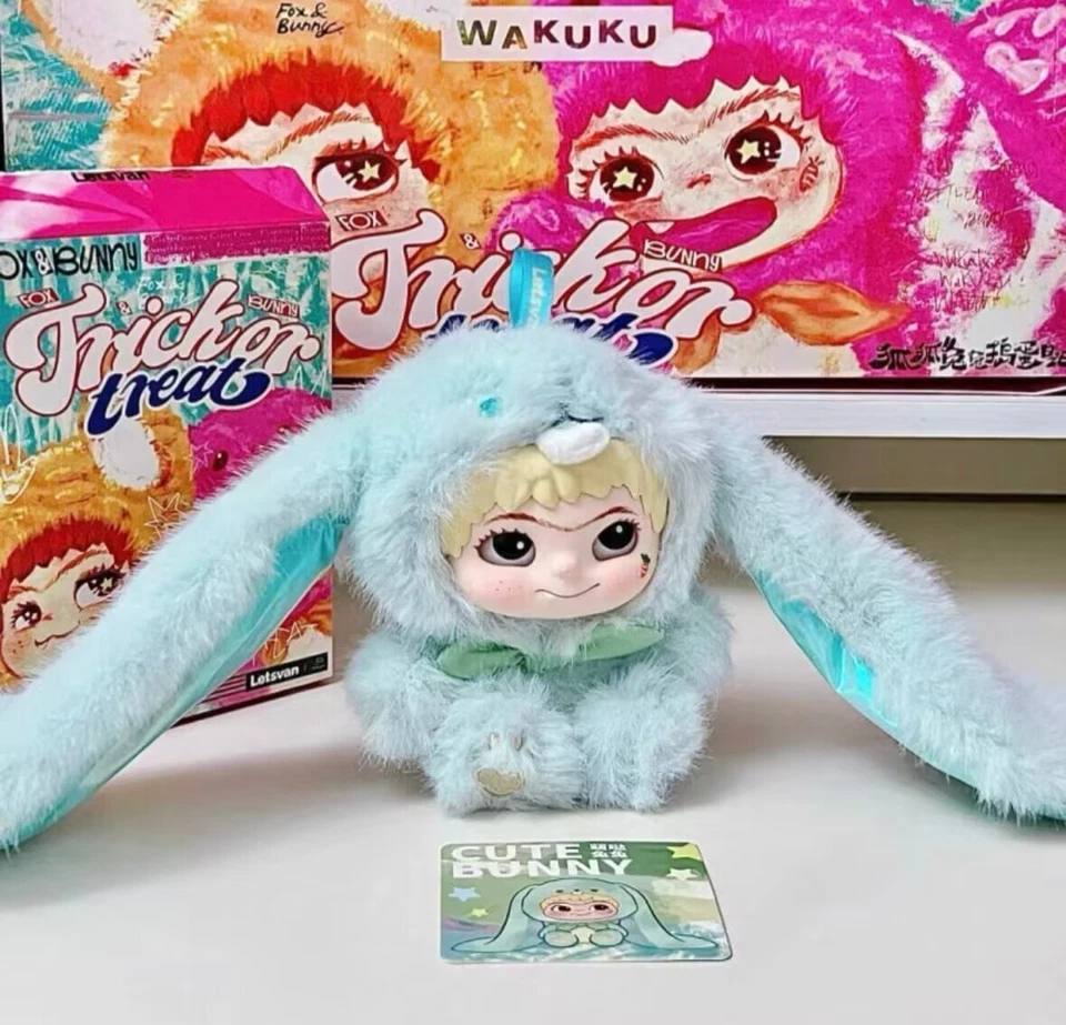 Cute Bunny - MINISO WAKUKU Fox&Bunny Trickor Treat Series