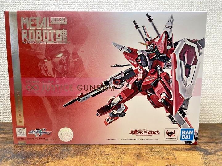 Gundam Metal Robot Spirits Seed Infinite Justice figure P